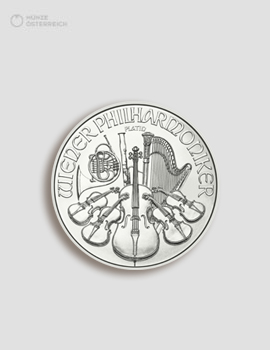 Platin Wiener Philharmoniker 1 Unze