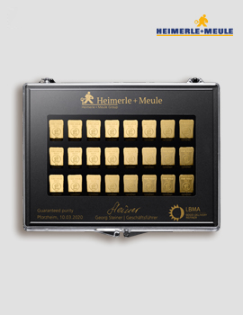 Gold Unity gold bars 50 x 1g