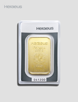 Gold bar 50g