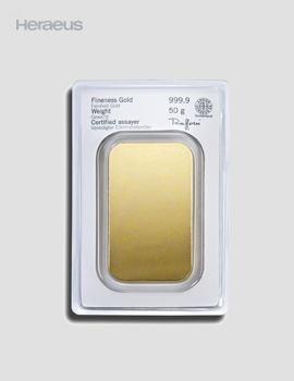 Gold bar 50g