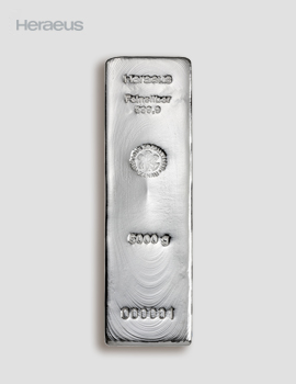 Silver bar 5000g