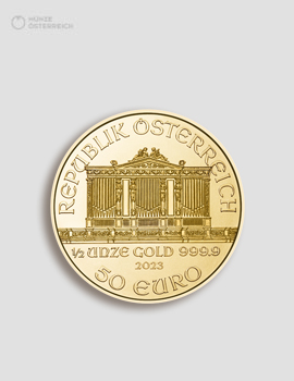 Gold Wiener Philharmoniker 1/2 Unze