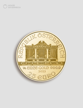 Gold Vienna Philharmonic 1/4 ounce