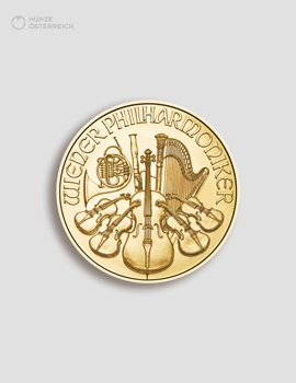 Gold Vienna Philharmonic 1/2 ounce