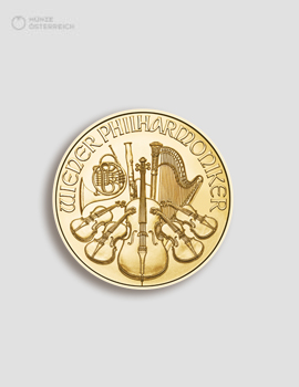 Gold Vienna Philharmonic 1/25 ounce