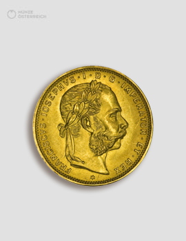 ACHT GULDEN (8 Florin Gold Österreich )