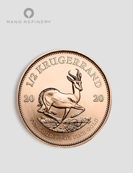 Gold Krügerrand 1/2 Unze