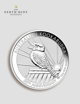 Silver Kookaburra 10 ounces 2020